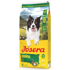 Josera Adult SensiPlus sucha karma z kaczką i ryżem dla psów z wrażliwym układem pokarmowym, Waga [kg]: 12.5 