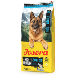 Josera High Protein Adult Sea Fish bezzbożowa sucha karma z rybami dla aktywnych psów, Waga [kg]: 12.5 