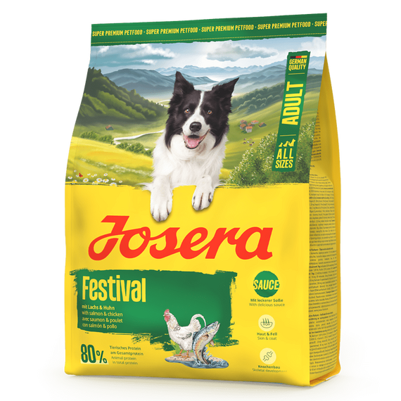 Josera Adult Festival sucha karma dla psa z sosem, Waga [kg]: 0.9 
