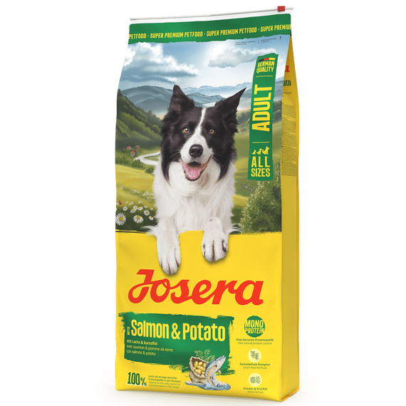 Josera Adult Salmon & Potato bezzbożowa sucha karma z łososiem dla dorosłych psów, Waga [kg]: 12.5 
