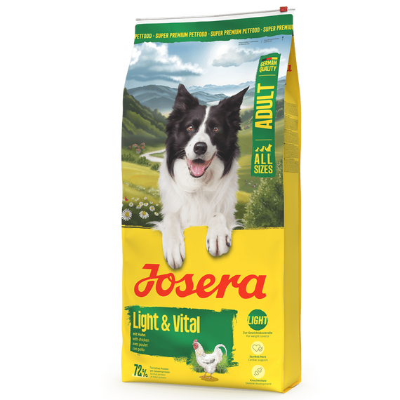 Josera Adult Light & Vital sucha karma dietetyczna dla psów wymagających kontroli masy ciała, Waga [kg]: 12.5 