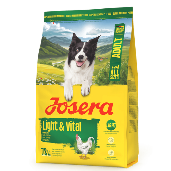 Josera Adult Light & Vital sucha karma dietetyczna dla psów wymagających kontroli masy ciała, Waga [kg]: 3 