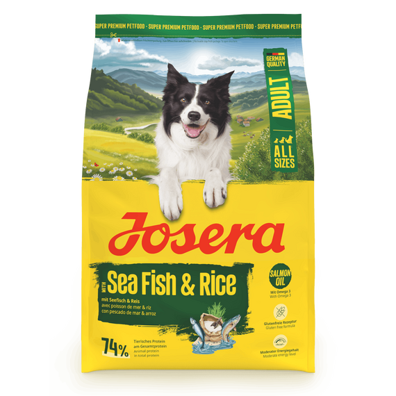 Josera Adult Sea Fish & Rice sucha karma z rybami i ryżem dla dorosłych psów, Waga [kg]: 3 