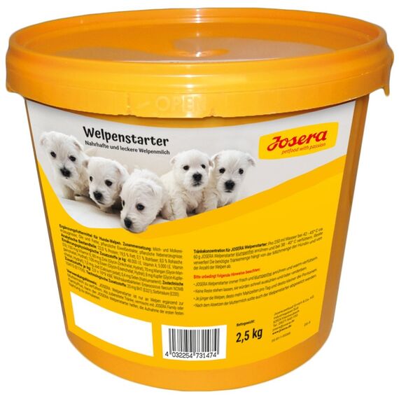Josera Welpenstarter mleczny preparat uzupełniający dla szczeniąt 2,5 kg 