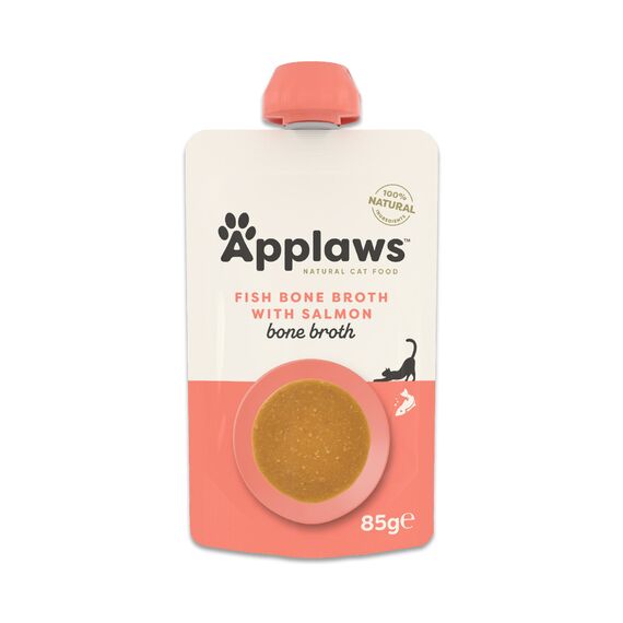 APPLAWS Fish Bone Broth with Salmon rosół z ości rybnych z filetem z łososia 85g 